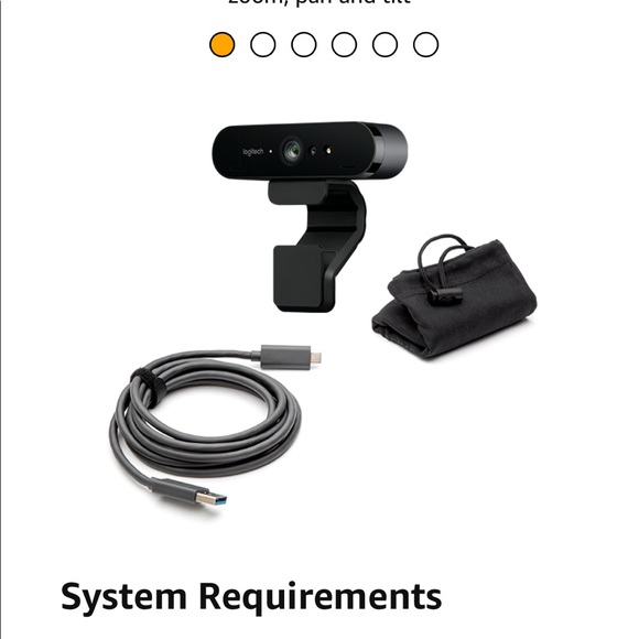 Logitech BRIO Ultra HD Webcam - NEW! - Picture 7 of 14